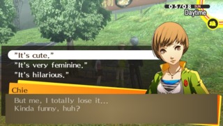 Chie is cute
