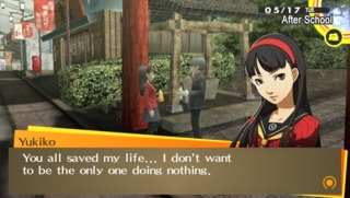 Yukiko wants to be of assistance