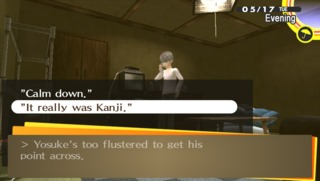 Yosuke is flipping out