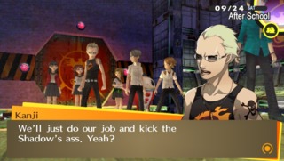 Kanji says get to the point