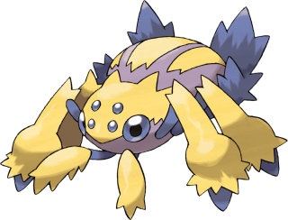 Galvantula is a prime example of the fifth generation featuring some of my favourite Pokémon to use