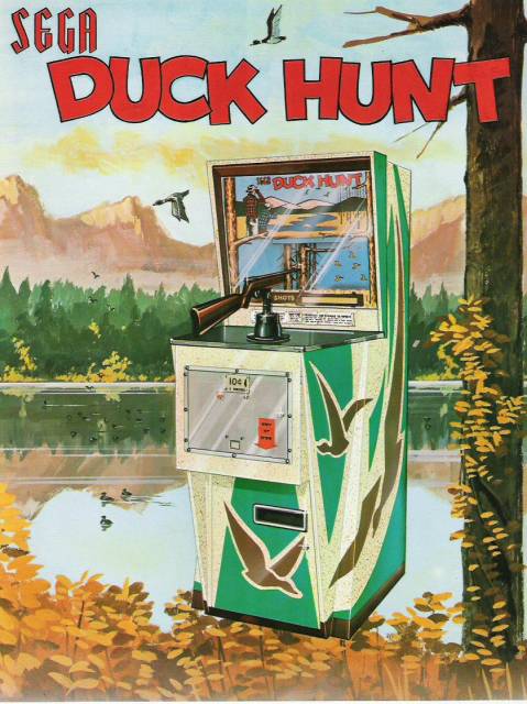 Sega's Duck Hunt (1968), the earliest first-person game.