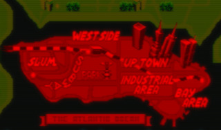 Metro City as it appears in Final Fight (CPS arcade version)