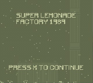 Super Lemonade Factory 1989