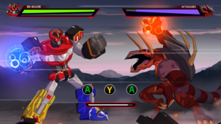 Megazord battles end in anticlimactic quick time events.