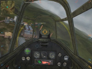 Chasing a Stuka in first-person view.