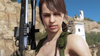 Quiet pictured in a Metal Gear Solid 5 trailer. 