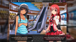 An example of the game's dialogue. 