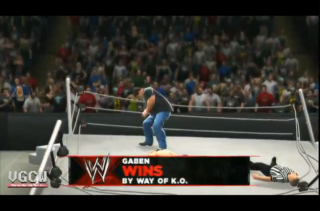 CAW Gabe Newell on a ring-ruining rampage.