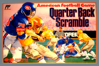 American Football Game: Quarter Back Scramble