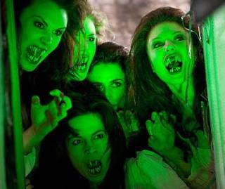 Creepy buxom Vampire girls.
