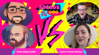 Arcade Pit: Arcade Pit: Team Salsa Install VS. Team Pretzel Motion