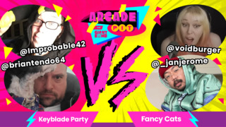 Arcade Pit: Arcade Pit: Team Keyblade Party VS Team Fancy Cats