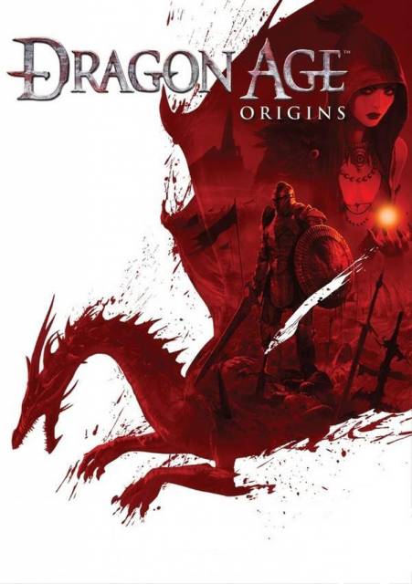 Dragon Age: Origins box art, sporting the infamous Blood Dragon
