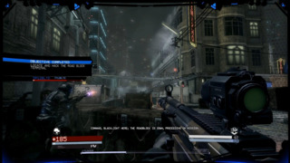 If it weren't for the ridiculously over designed HUD I'd have mistaken this for F.E.A.R. 2