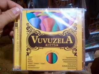 The entire sound range of a vuvuzela on two CDs.