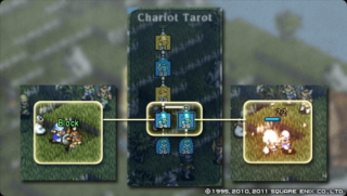 This is a screenshot of the Chariot doing something.
