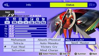 Kaguya's appearance in Persona 4 Golden.