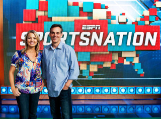 This actually doesn't fit into my blog. But it's SportsNation, come on.