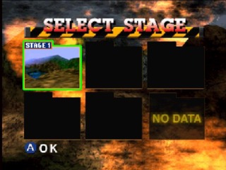  Stage select screen