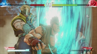 Nash performing his Critical Art against Ryu 