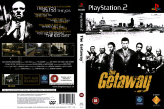 The UK boxart for The Getaway