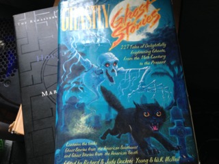 My much loved and worn out copy of Ghastly Ghost Stories.