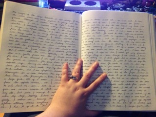 Example pages of the dream journal, posted for the non-believers. :D