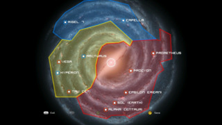 The galaxy map