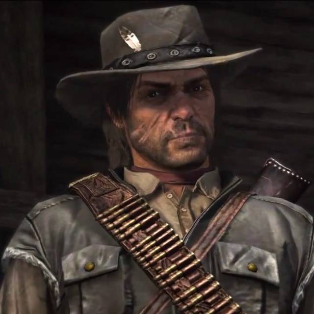  John Marston. A family man with a rough past.