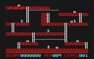 Lode Runner on the Commodore 64.