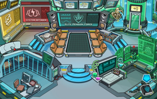 The EPF control room