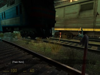 Spawning dudes in front of the  train = Hilarity. 