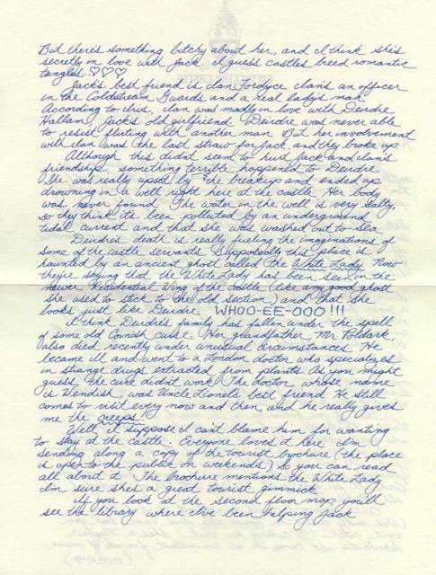 First letter from Tamara (pg. 2)