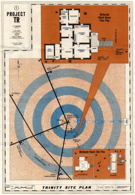 Map of the Trinity Site