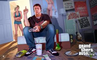 Grand Theft Auto V is unfocused, not fun to play, and feels like it's constantly giving the player the finger.