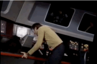 Stabilized Star Trek footage.