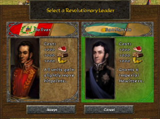  Players must choose a Revolutionary Figure