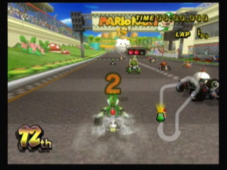The Pre-race Countdown timer from Mario Kart Wii.