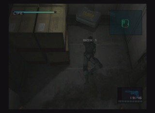 The FAMAS room inexplicably has the first Cardboard Box in Twin Snakes