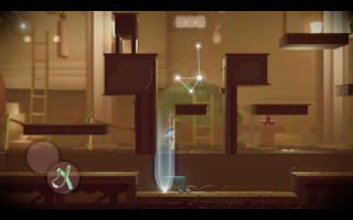 The beam will help you solve puzzles and advance through the world