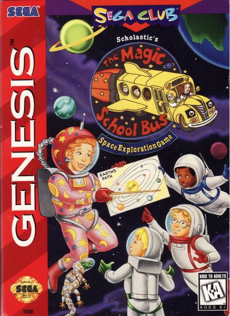 Scholastic's The Magic School Bus: Space Exploration Game