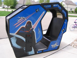 The  cockpit version of the game 