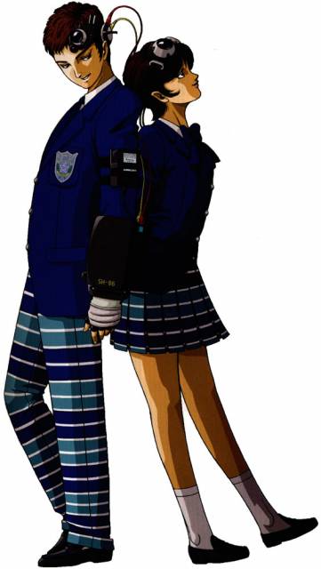 The male protagonist option, with Tamaki Uchida.