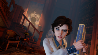 Elizabeth, the player's companion throughout most of the game