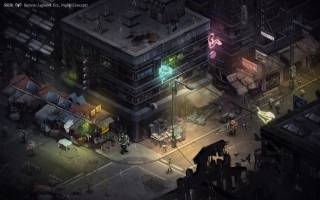 The world of Shadowrun is bleak and grimy while being bathed in an ocean of neon.
