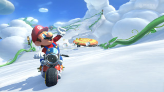 Mario Kart 8 is one of the Wii U's best looking games to date.