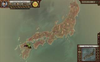 The colored area shows 2% of Japan; you need to control 50%
