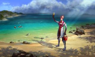 This picture of Mordin collecting seashells makes me extremely happy and bummed out at the same time.