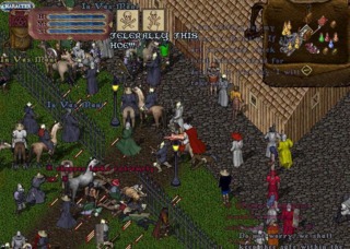 Rather than fighting monsters, Kyogoku spent her time mining and selling cotton in Ultima Online, a game that's still online.